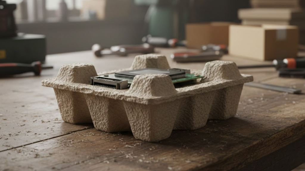 Moulded pulp packaging_electronics